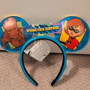 Disney Marvel Super Heroes Mickey Ears Headband NWT